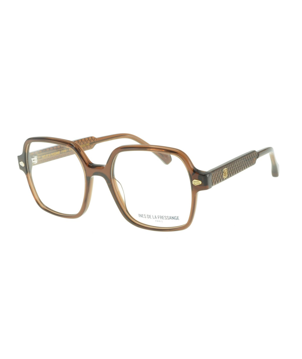 Inès de la Fressange Paris MURIELLE (C2) BROWN CRYSTAL eyeglass frame