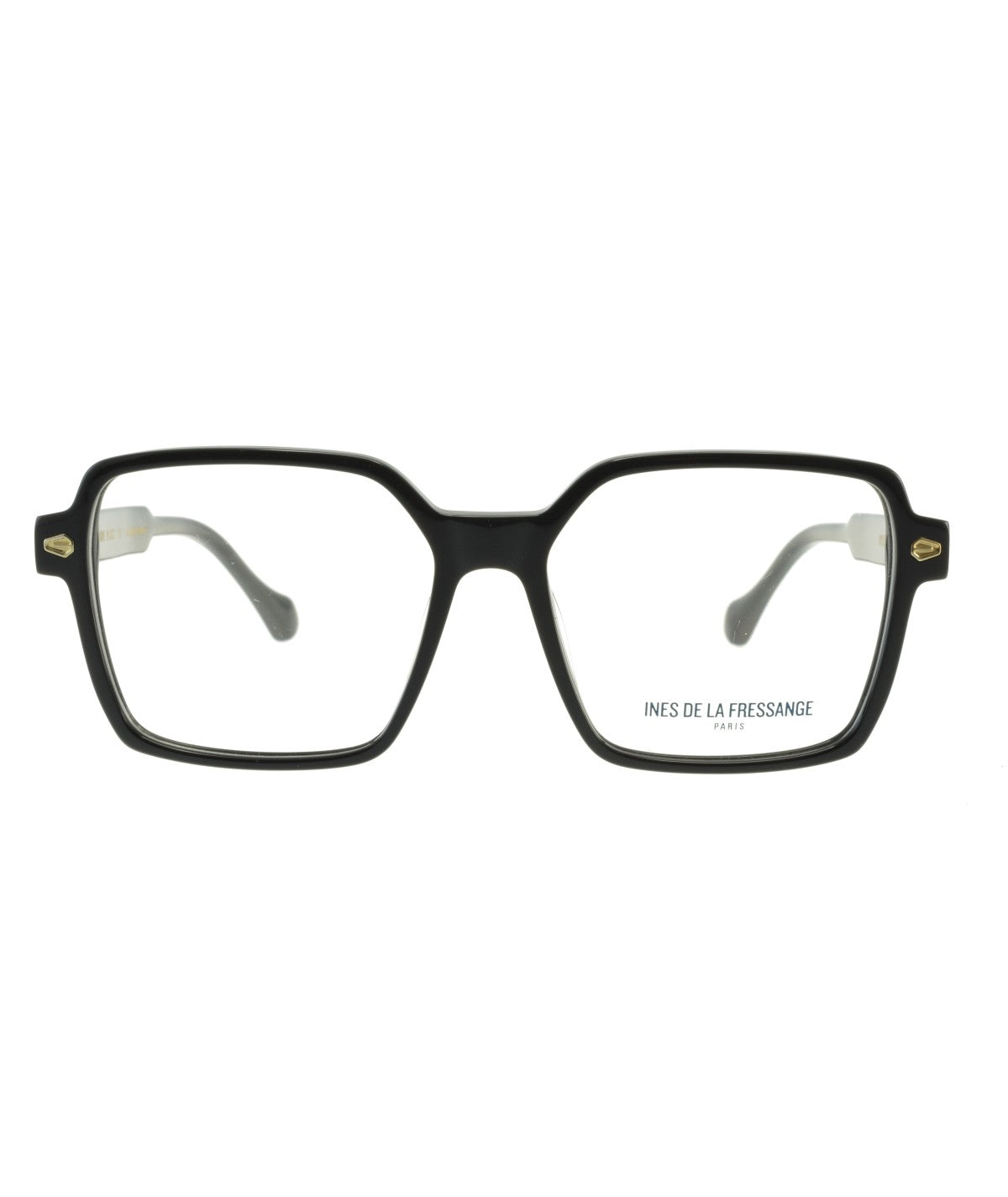 Inès de la Fressange Paris OYANA (C4) BLACK eyeglass frame – front view