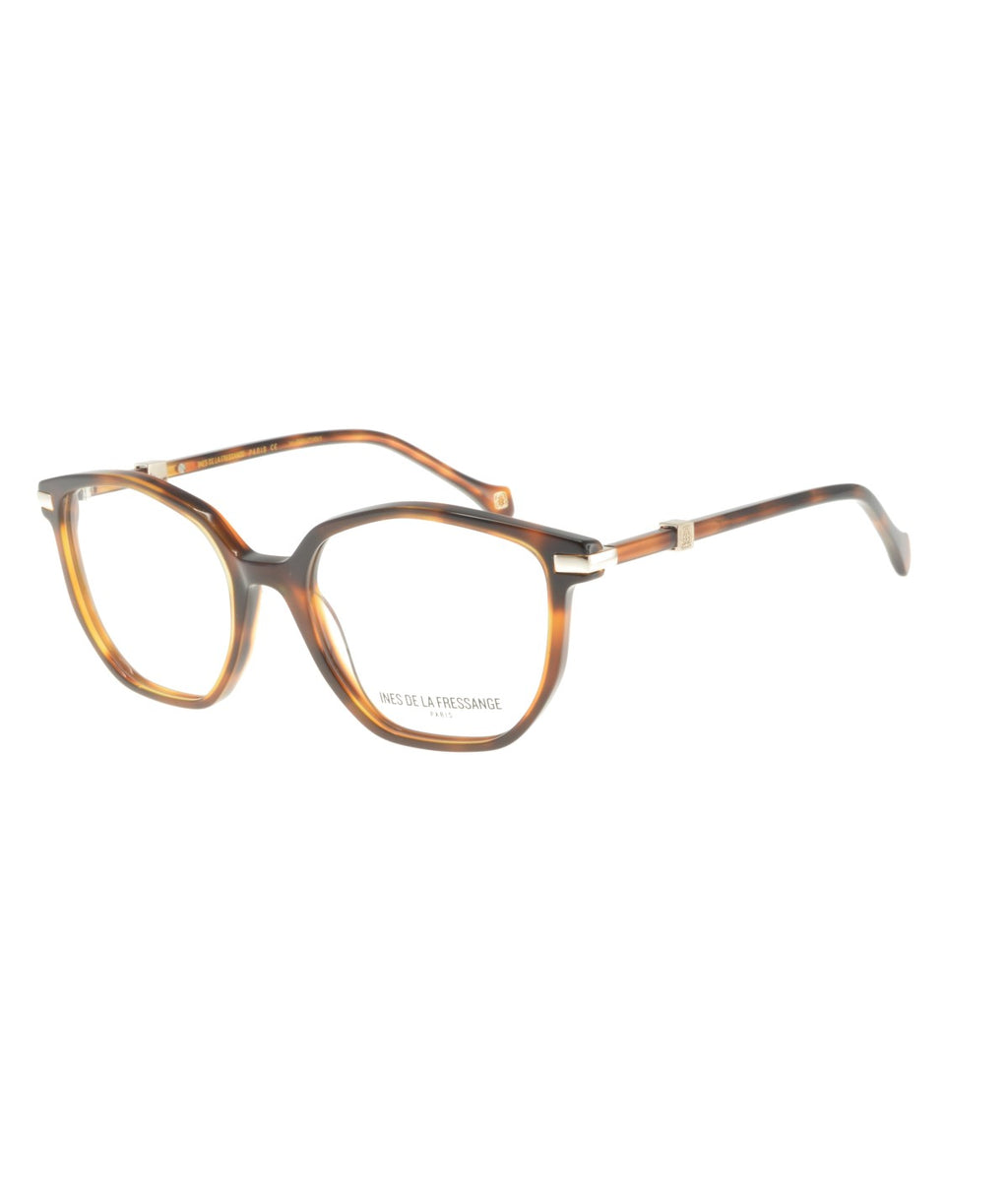 Inès de la Fressange Paris SEVERINE c1 tortoiseshell eyeglass frame