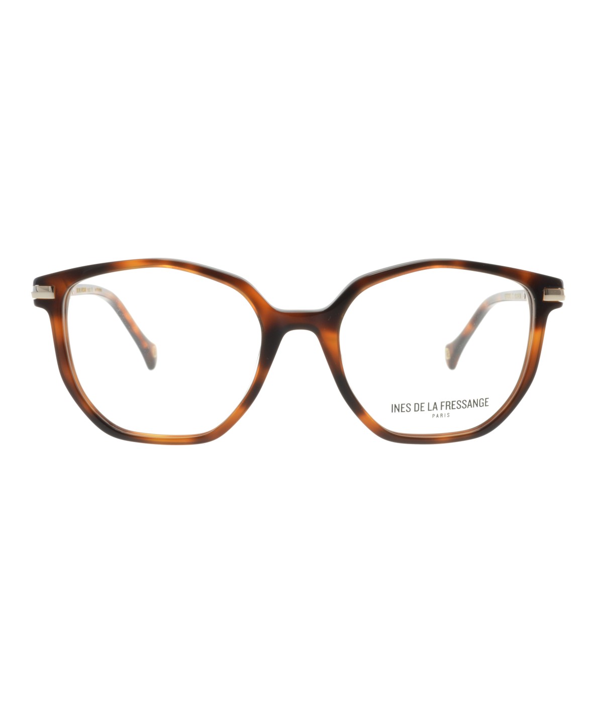 Inès de la Fressange Paris SEVERINE c1 tortoiseshell eyeglass frame – front view