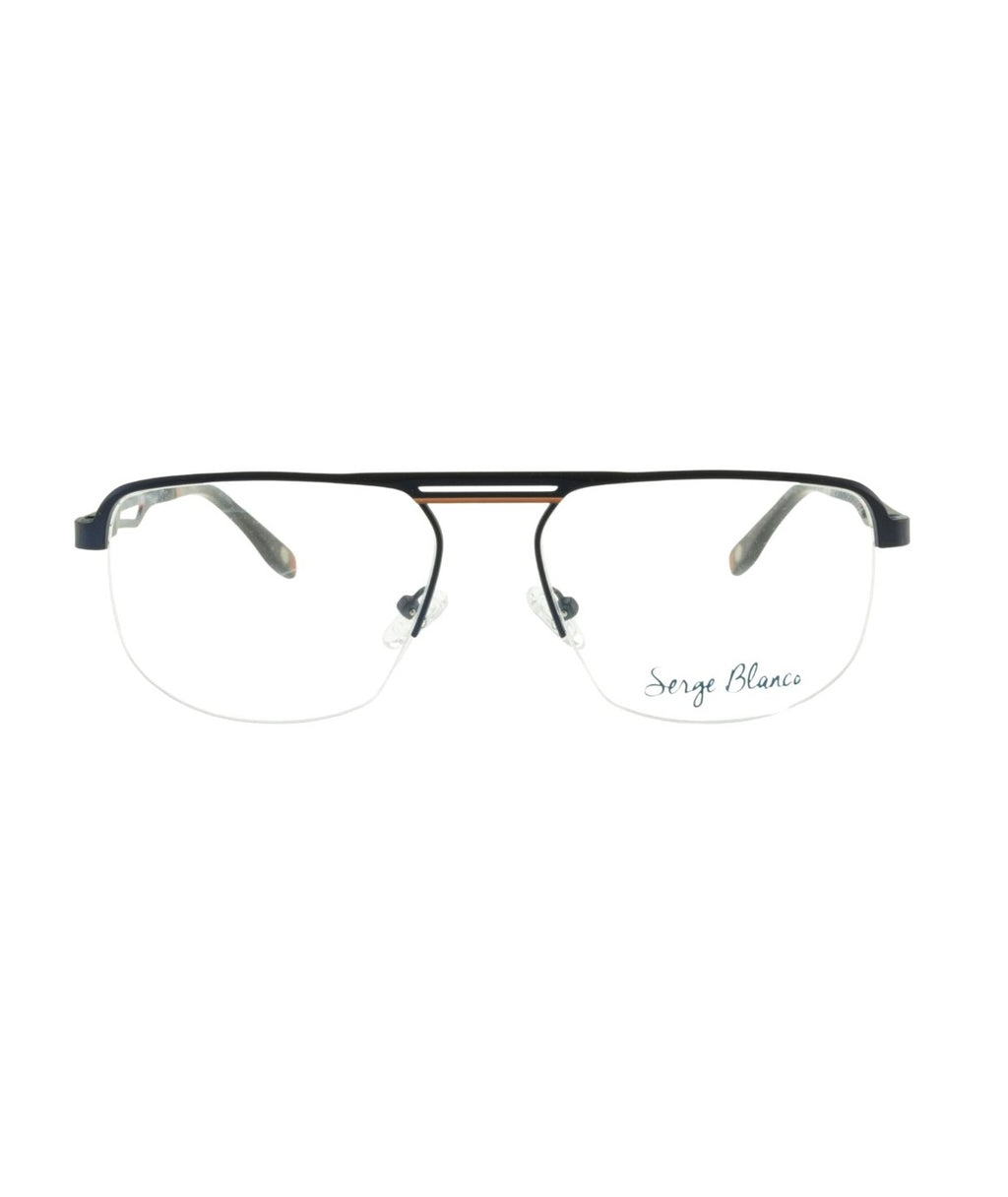 Coventry CO224_2 — Orange/bleu marine, vue de profil