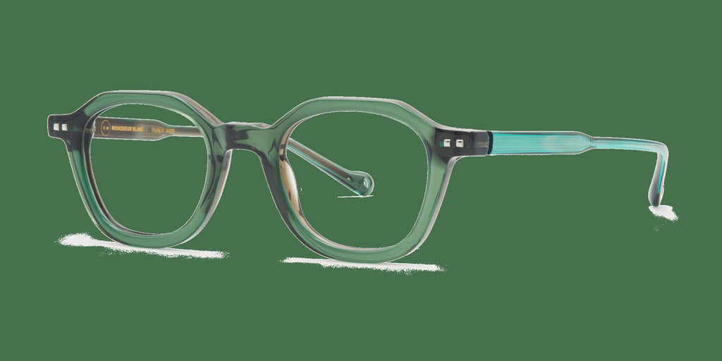 Marcellin 781 — GREEN / TAUPE, three-quarter view
