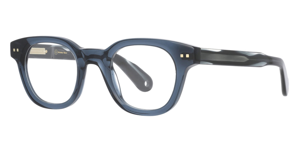 Jules BL69 — DARK BLUE TRANSLUCENT, three-quarter view