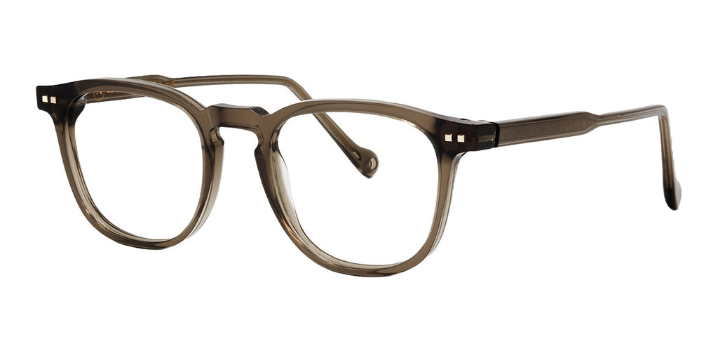 Yves N KA69 — Crystal Khaki Green, three-quarter view