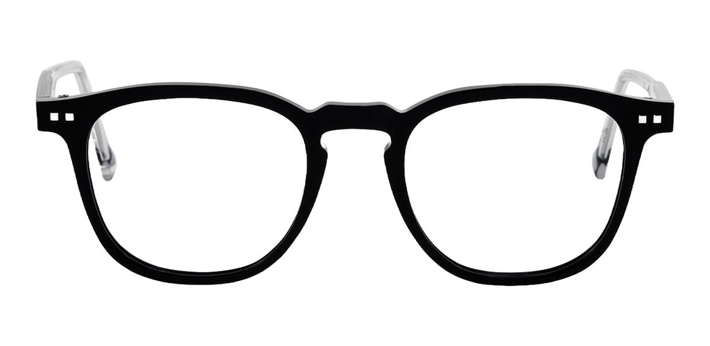 Yves N NO61 — Glossy Black, front view