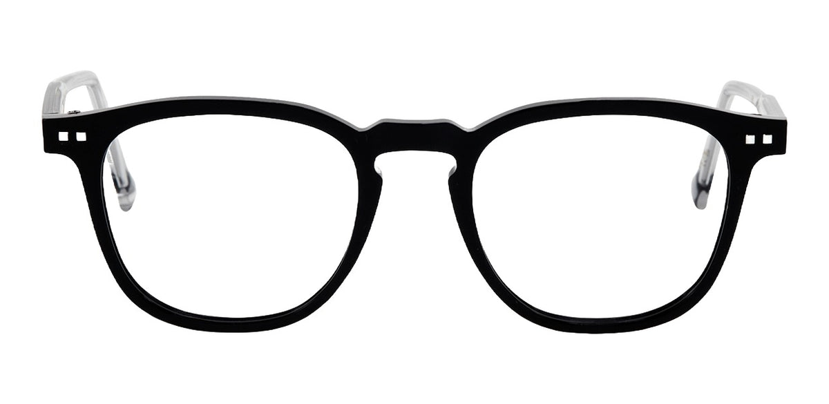 Yves N NO61 — Glossy Black, front view