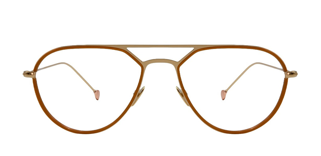 Claude 393 — GOLDEN CHAMPAGNE / CAMEL, front view