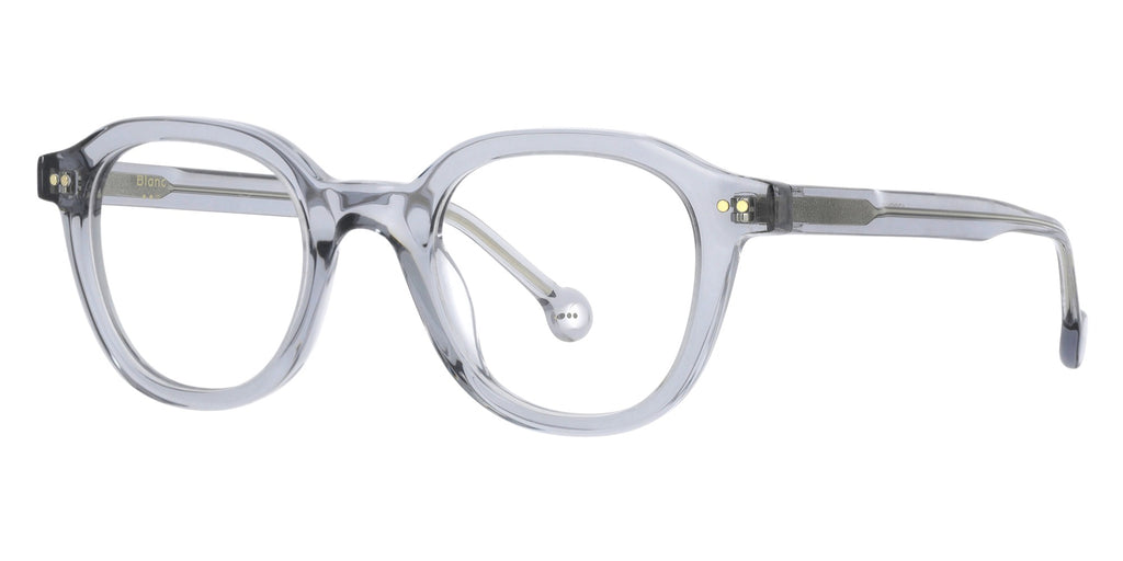 Adrien GR68 — Light Grey Crystal, three-quarter view
