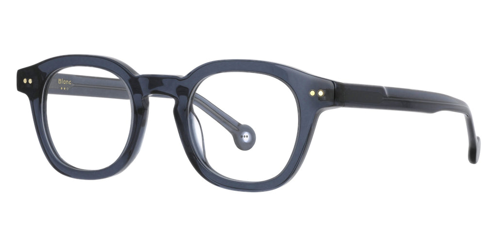 Basile GR68 — Blue Grey Crystal, three-quarter view