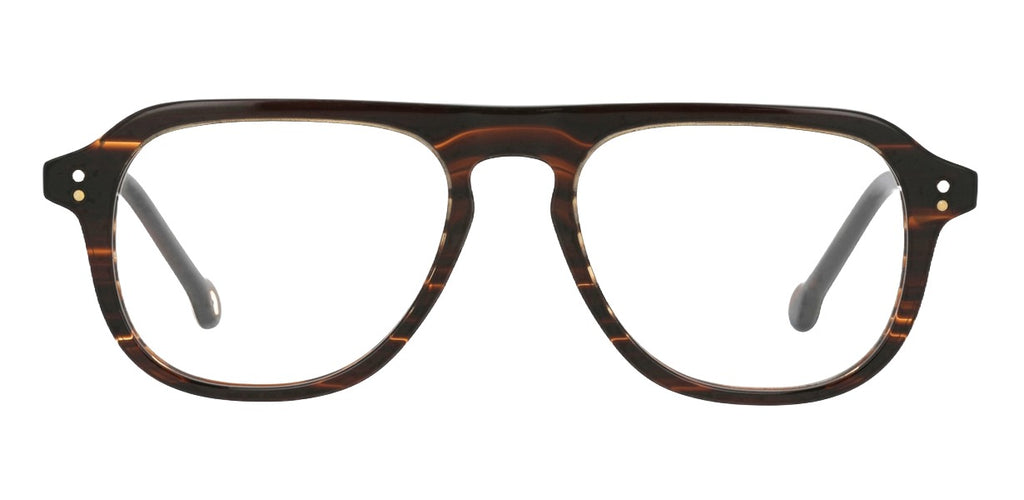 Yannick E902 — ORANGE/BROWN TORTOISESHELL, front view