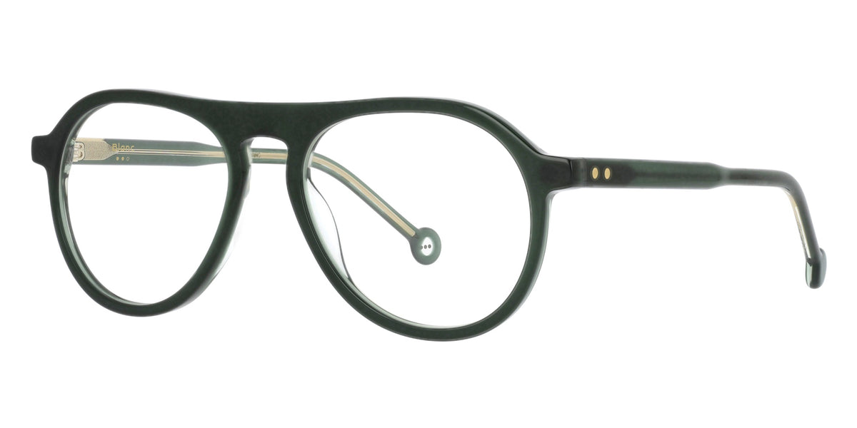 Raphaelle VE83 — MILK GREEN/PALE GREEN TRANS, three-quarter view