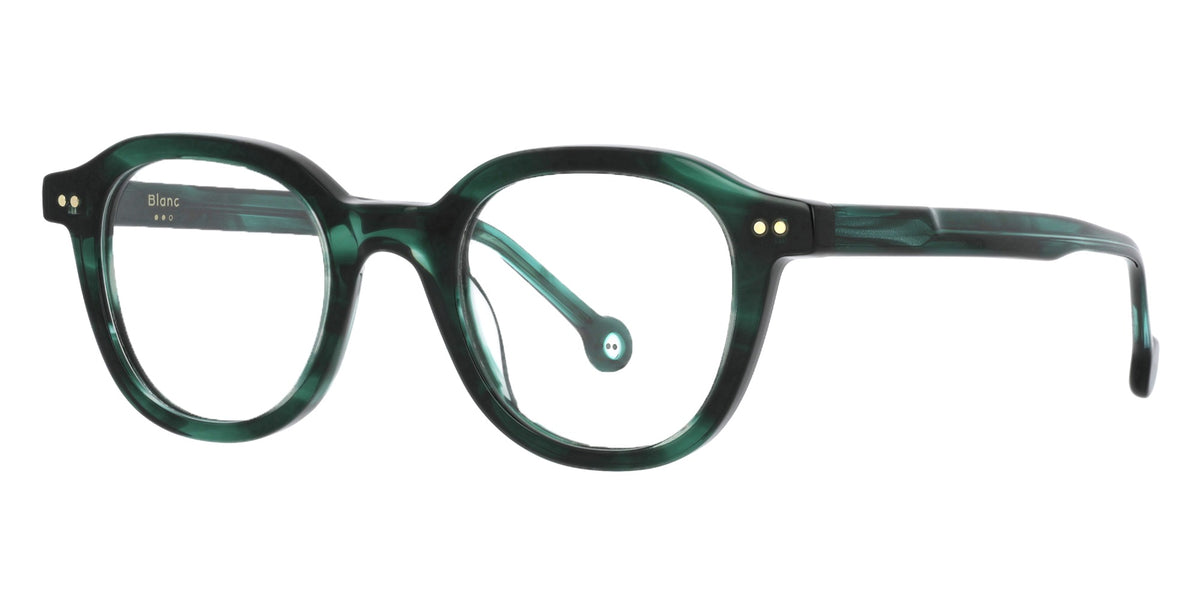Adrien VE70 — Green Scale, three-quarter view